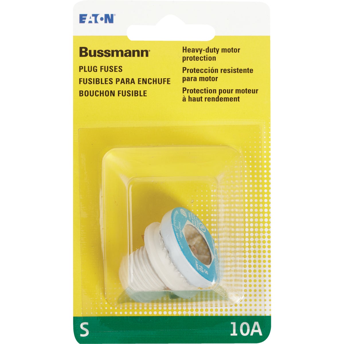 Bussmann 10A BP/S Time-Delay Plug Fuse Image 2