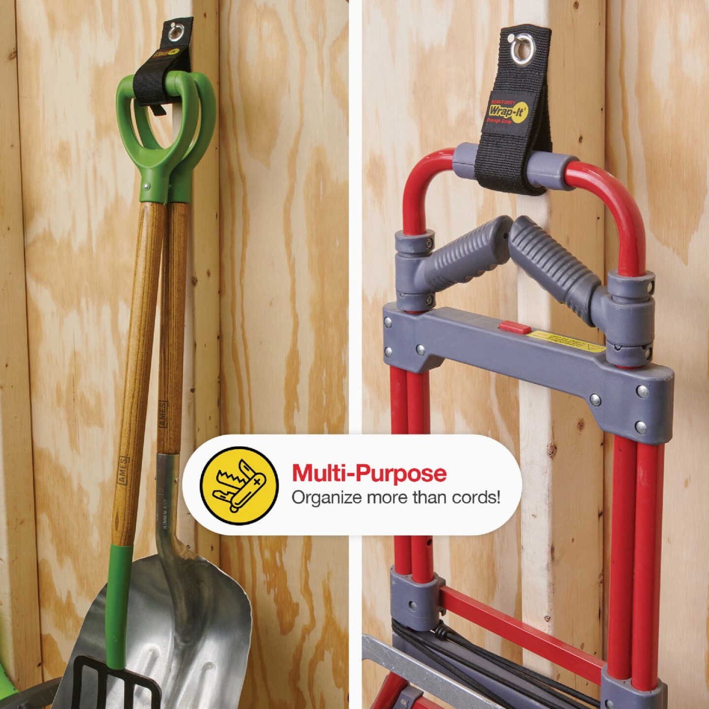 Wrap-It Storage 13 In. x 2 In. Heavy-Duty Straps (2-Pack) Image 2