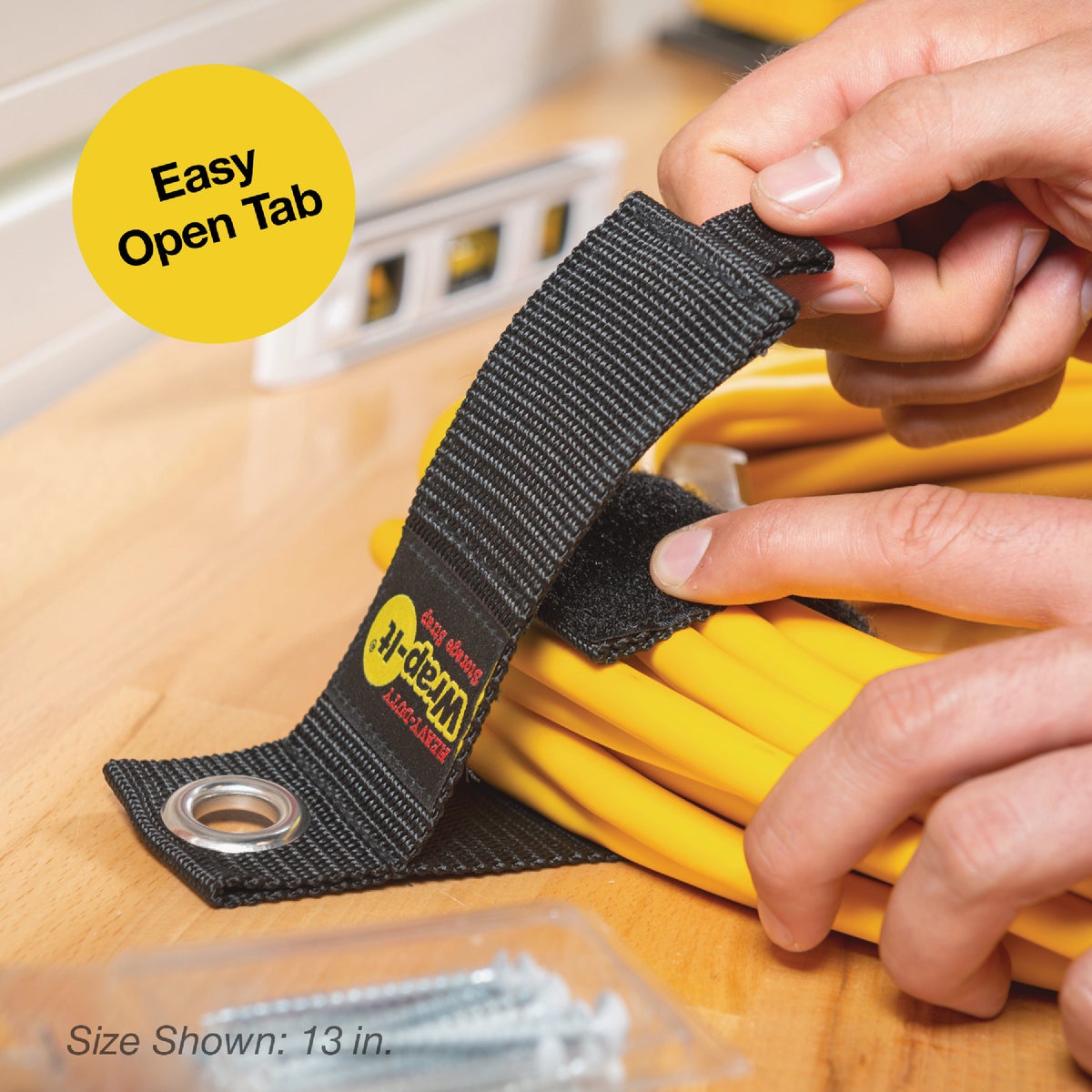 Wrap-It Storage 13 In. x 2 In. Heavy-Duty Straps (2-Pack) Image 4