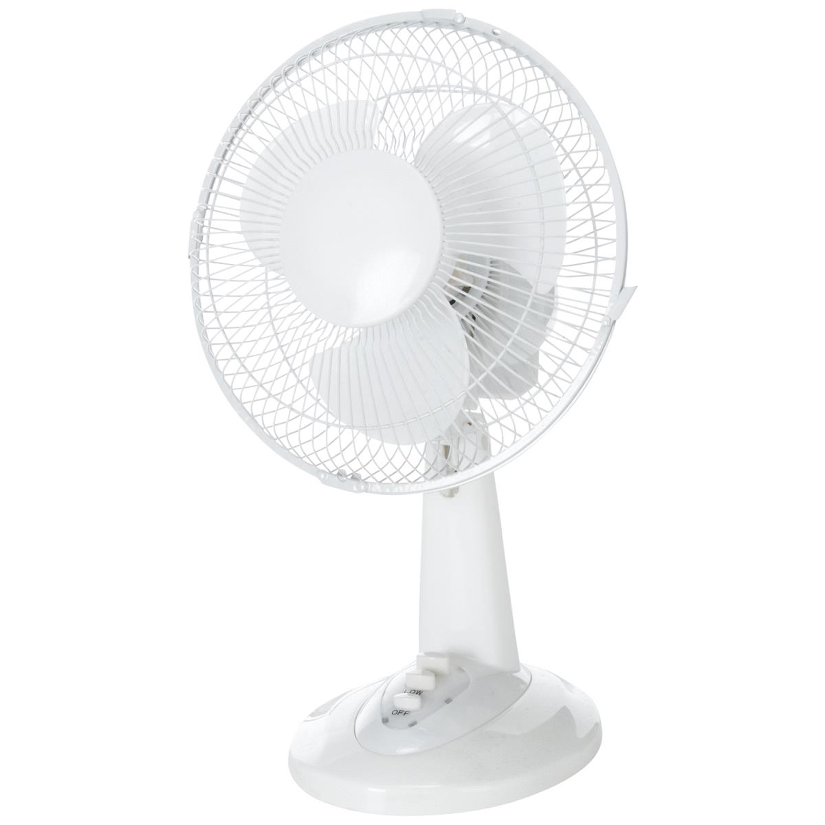 9" OSCILLATING DESK FAN