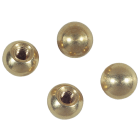 Westinghouse 3/8 In. Solid Brass Ball Nut (4-Pack) Image 1