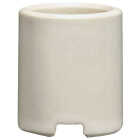 Leviton Keyless Medium Base White Porcelain Commercial Lamp Socket Image 1