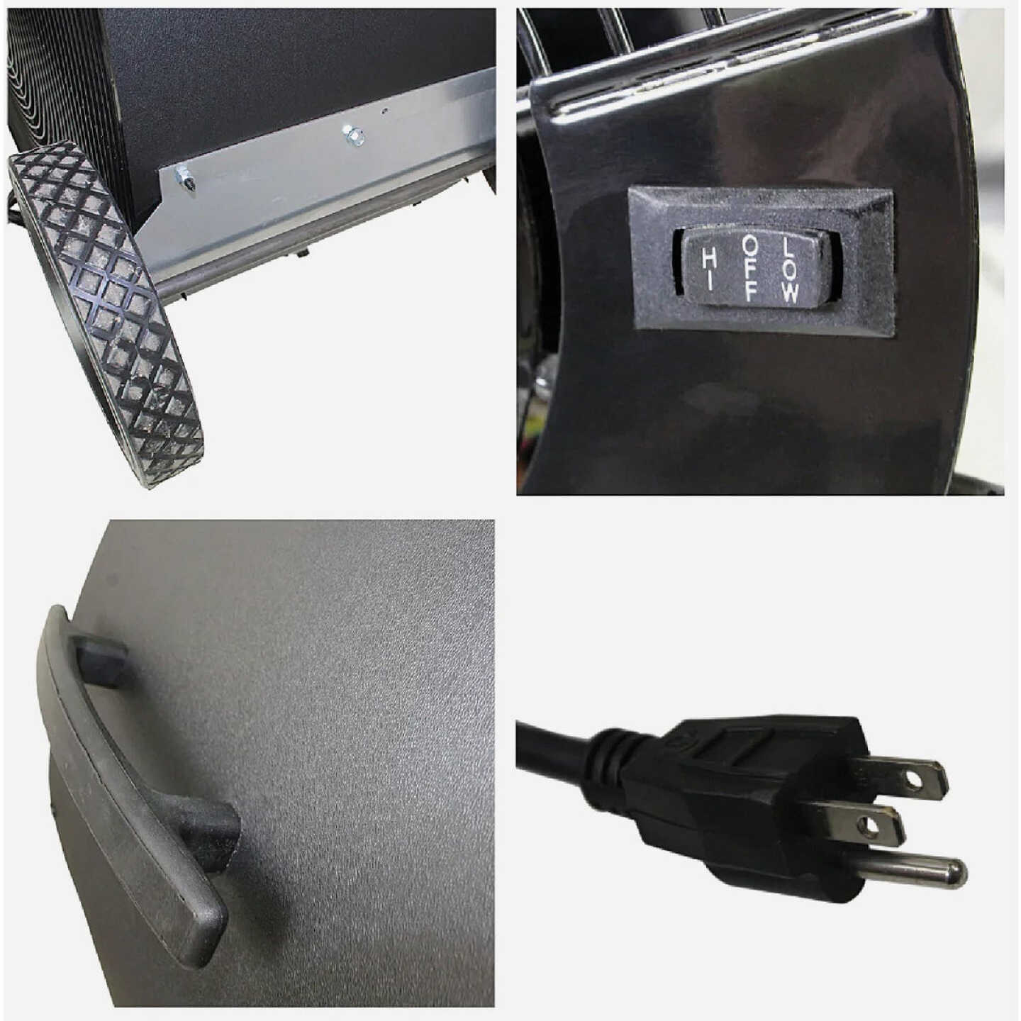 Maxx Air Pro Flex 36 In. 2-Speed Belt Drive Poly Drum Fan Image 3