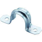 Halex 3/4 In. Snap On EMT 2-Hole Conduit Strap (50-Pack) Image 1