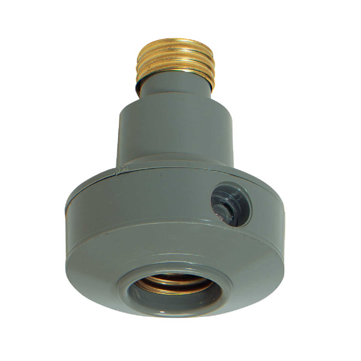 Do it Screw-In Gray Indoor/Outdoor Automatic Photocell Lamp Control Image 1