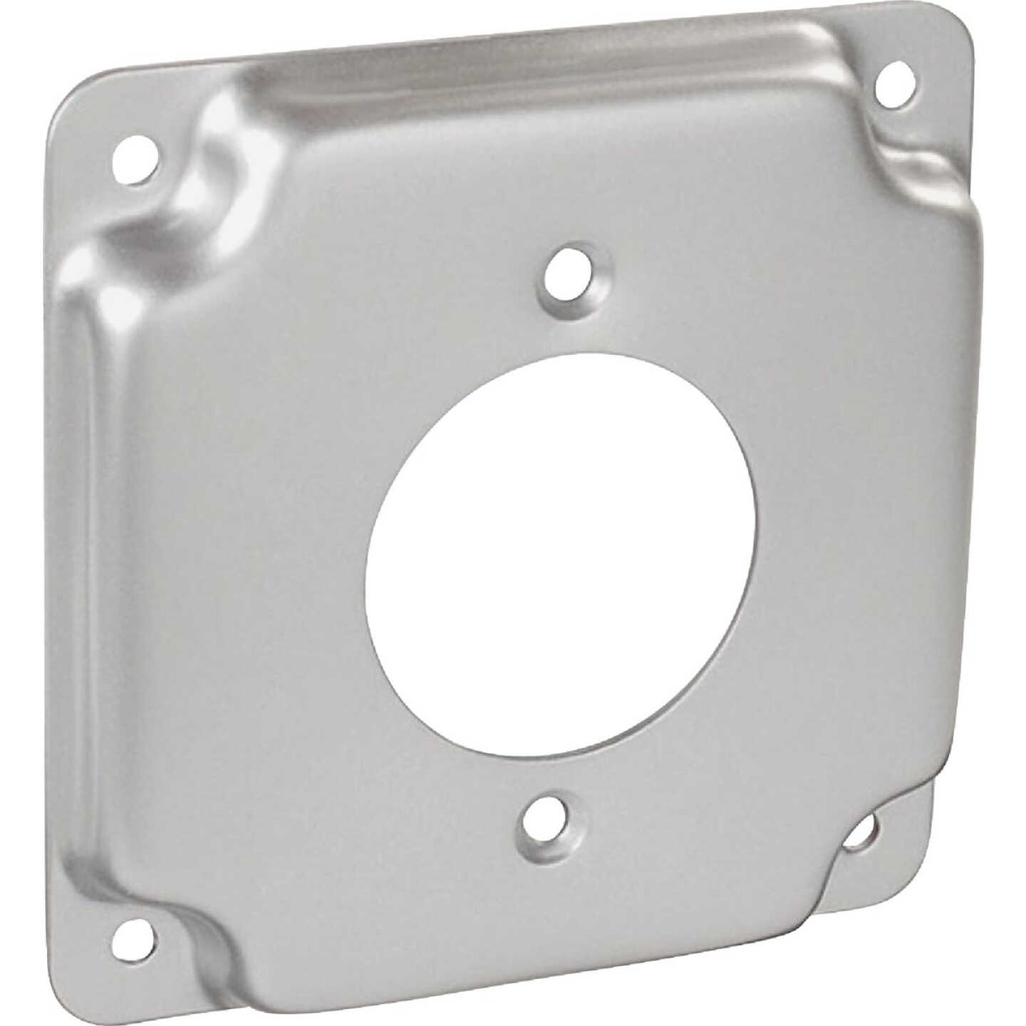 Southwire 1.719 In. Dia. Receptacle 4 In. x 4 In. Square Device Cover Image 1