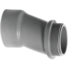 Carlon 2 In. PVC Offset Meter Connector Image 1