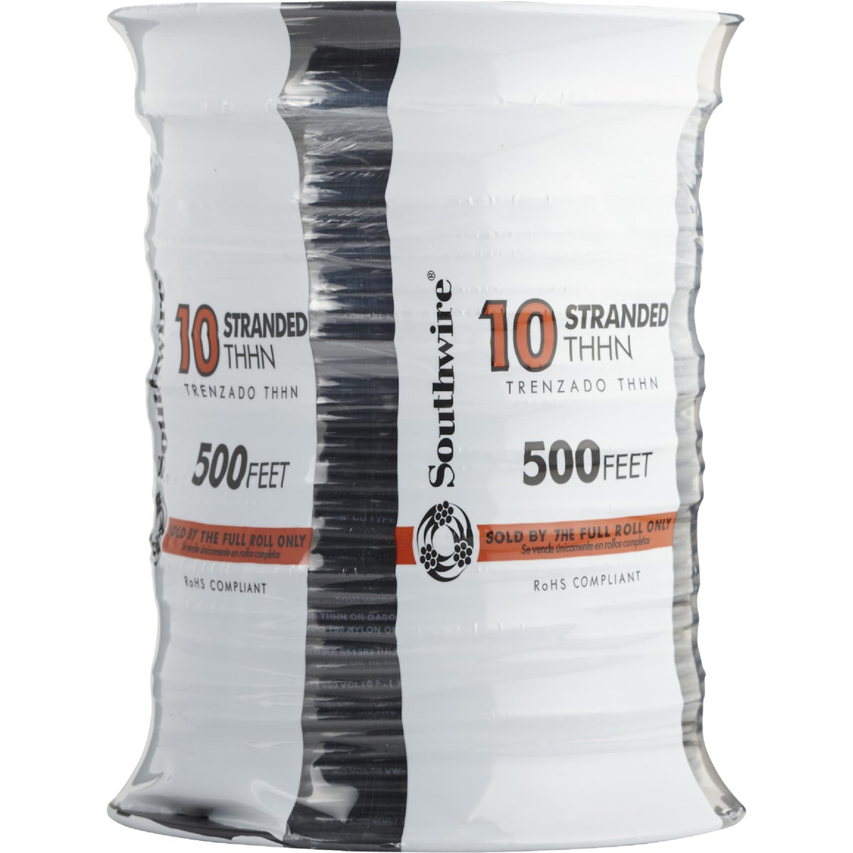 Southwire 500 Ft. 10 AWG Stranded Black THHN Electrical Wire Image 2