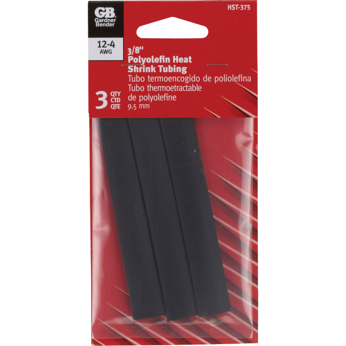 Gardner Bender 3/8 In. x 4 In. Heat Shrink Tubing Image 2