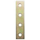 Superstrut 7-1/4 In. L. Flat Goldgalv Electroplated Zinc Bracket Image 1