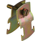 Superstrut 1/2 In. Gold Galvanized Electroplated Zinc Universal Pipe Clamp Image 1