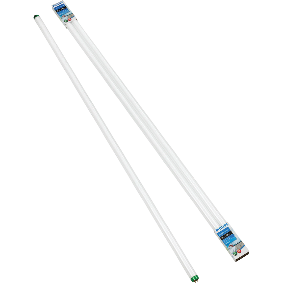 Philips ALTO 32W 48 In. Daylight Deluxe T8 Medium Bi-Pin Fluorescent Tube Light Bulb (2-Pack) Image 1