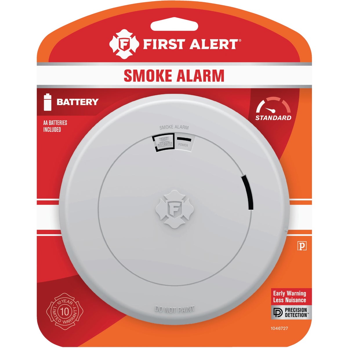 First Alert SM200 Battery Powered Photoelectric Smoke Alarm