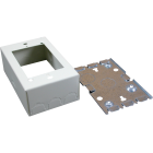 Wiremold Ivory Steel 1-3/4 In. Outlet Box Image 1
