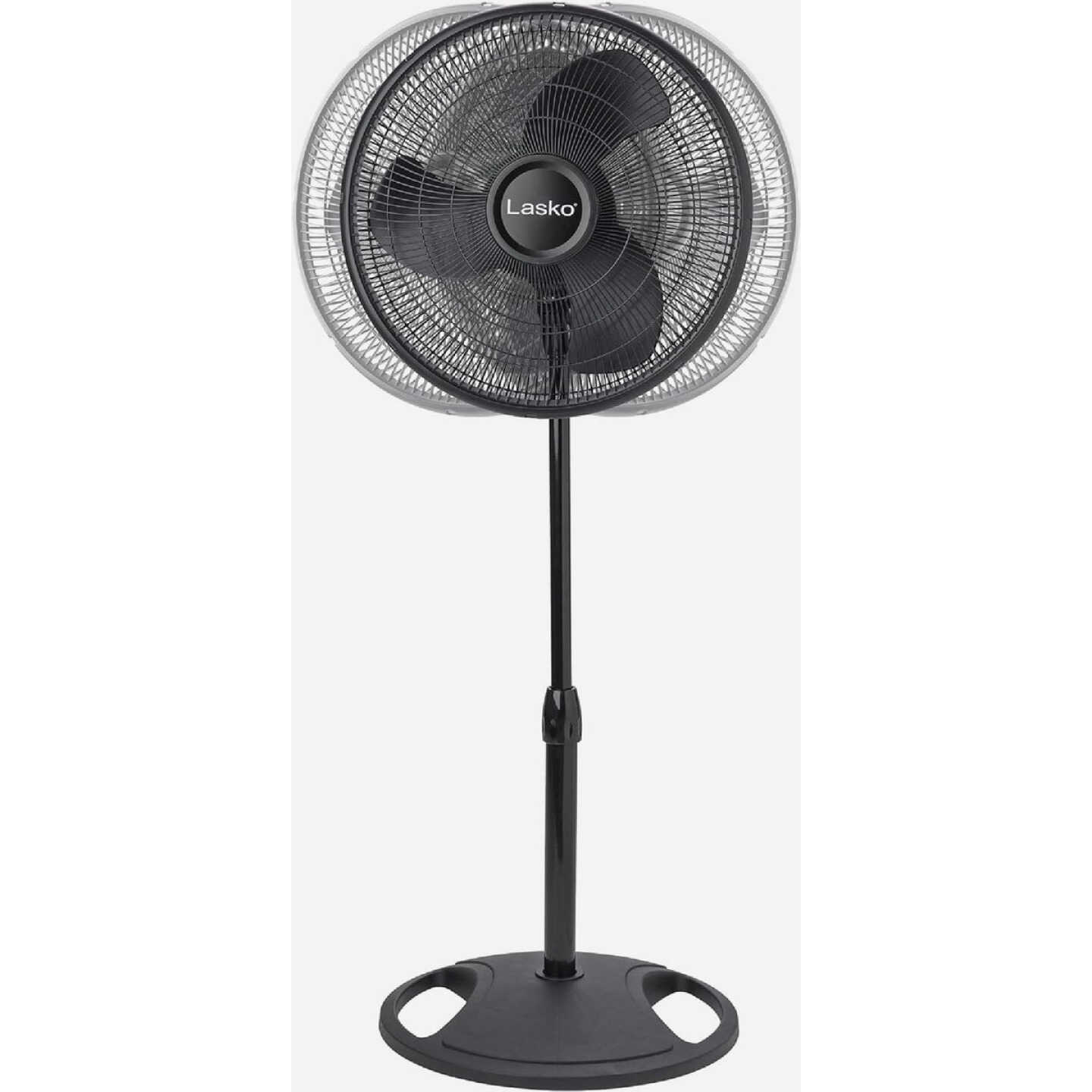 Lasko 16 In. Black Pedestal Fan Image 4