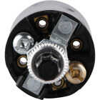 Leviton Bottom Turn-Knob Medium Base Black Lamp Socket Image 2