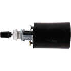 Leviton Bottom Turn-Knob Medium Base Black Lamp Socket Image 3