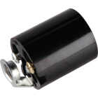 Leviton Keyless Medium Base Black Lamp Socket Image 2