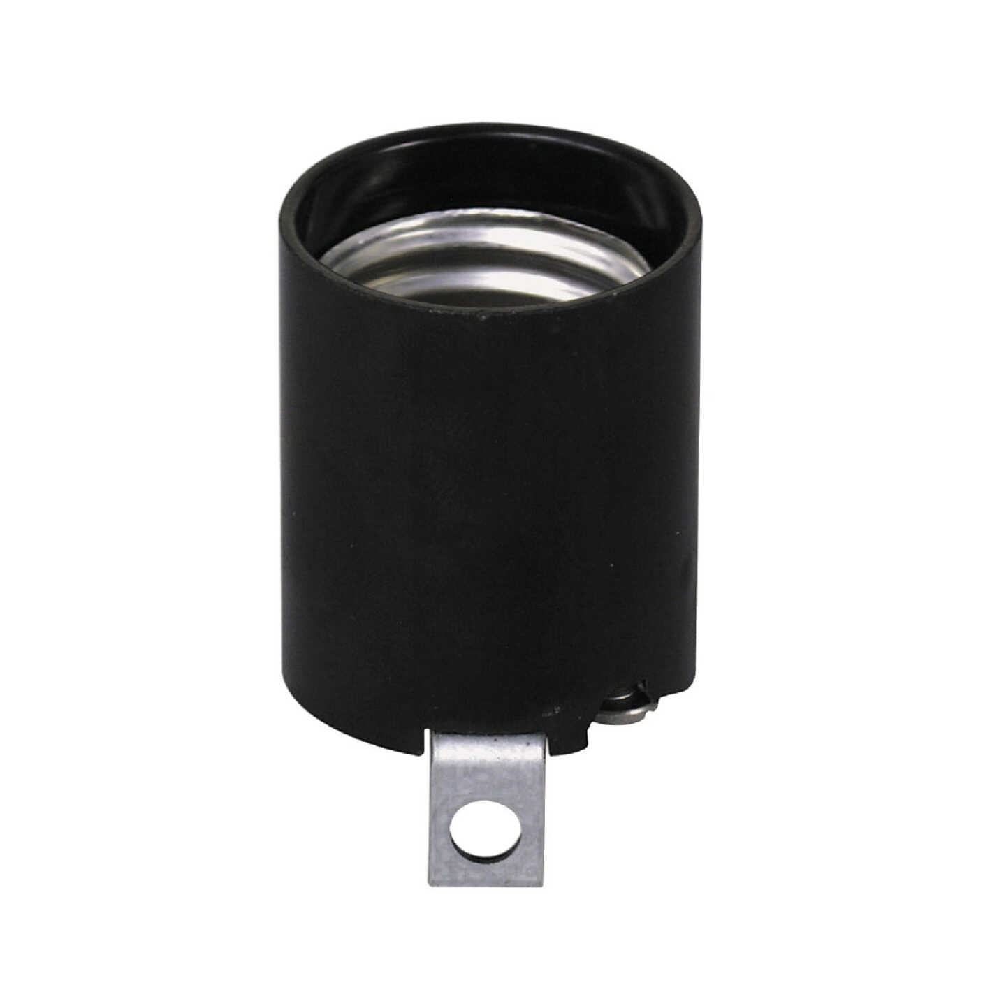 Leviton Keyless Medium Base Brown Lamp Socket Image 1