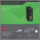 Square D Homeline 30A Single-Pole Standard Trip Circuit Breaker Image 4