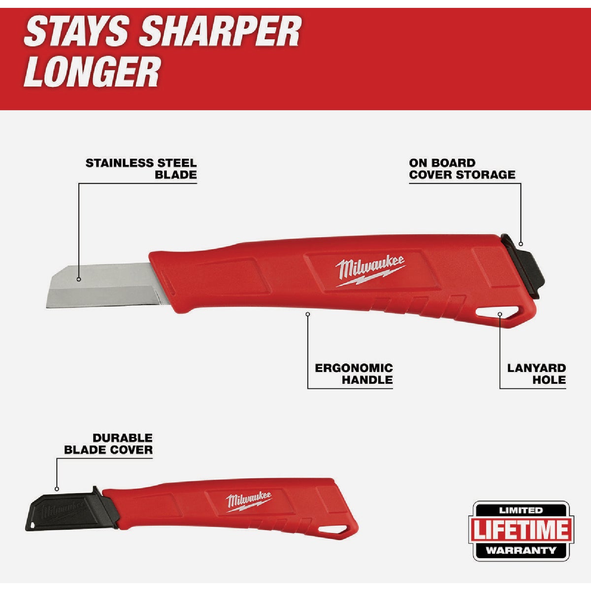 Milwaukee Lineman's Underground Scoring Knife Image 3