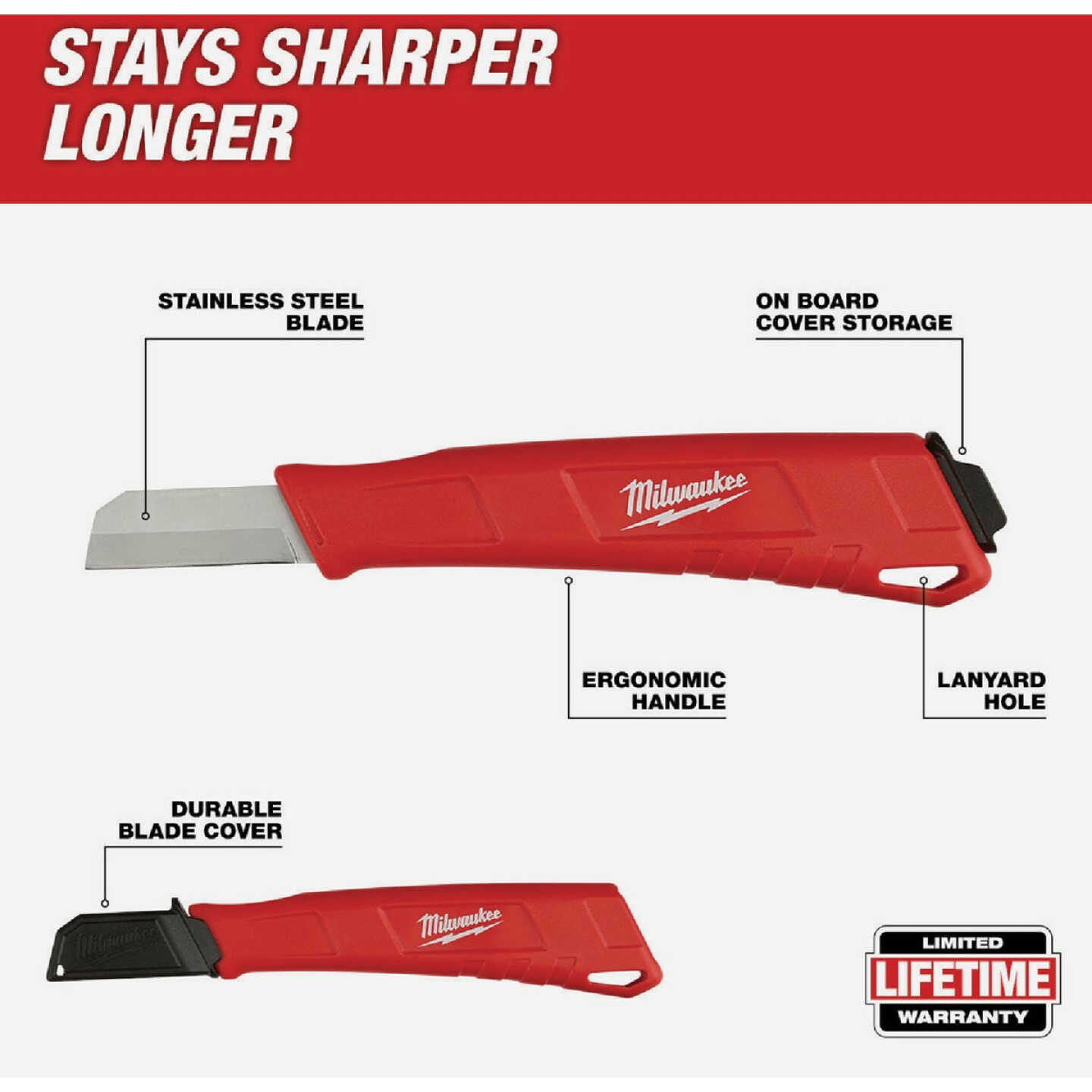 Milwaukee Lineman's Underground Scoring Knife Image 3