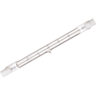 Satco 500W 120V Clear R7S Base T3 Halogen Work Light Bulb Image 1