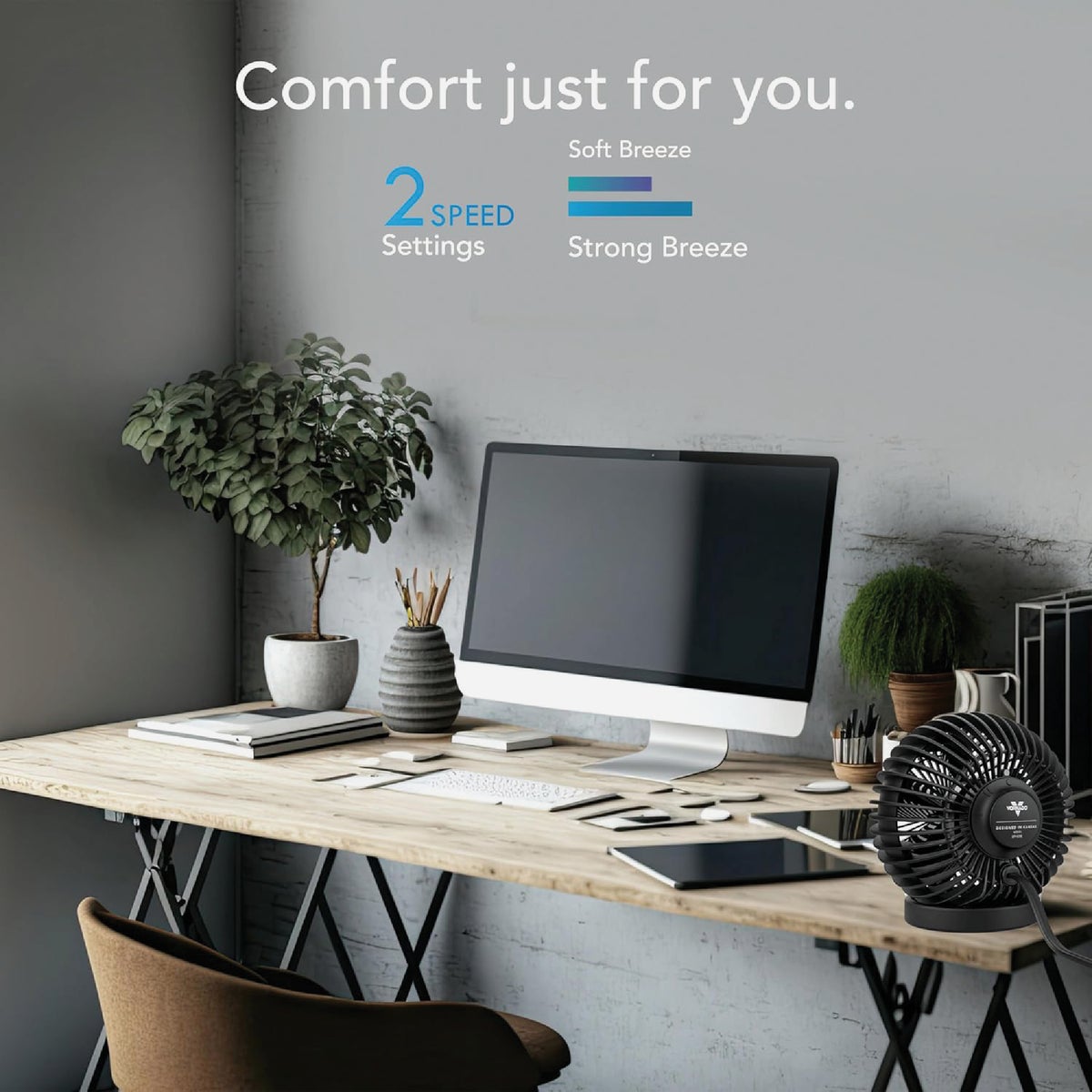 Vornado SPHERE 6 In. Personal Desktop Air Circulator Image 2