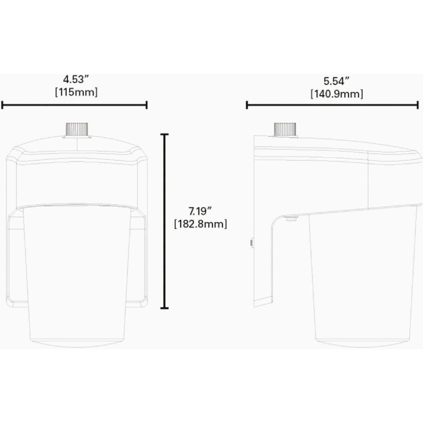 Halo Bronze Dusk To Dawn LED Patio Light Fixture Image 2