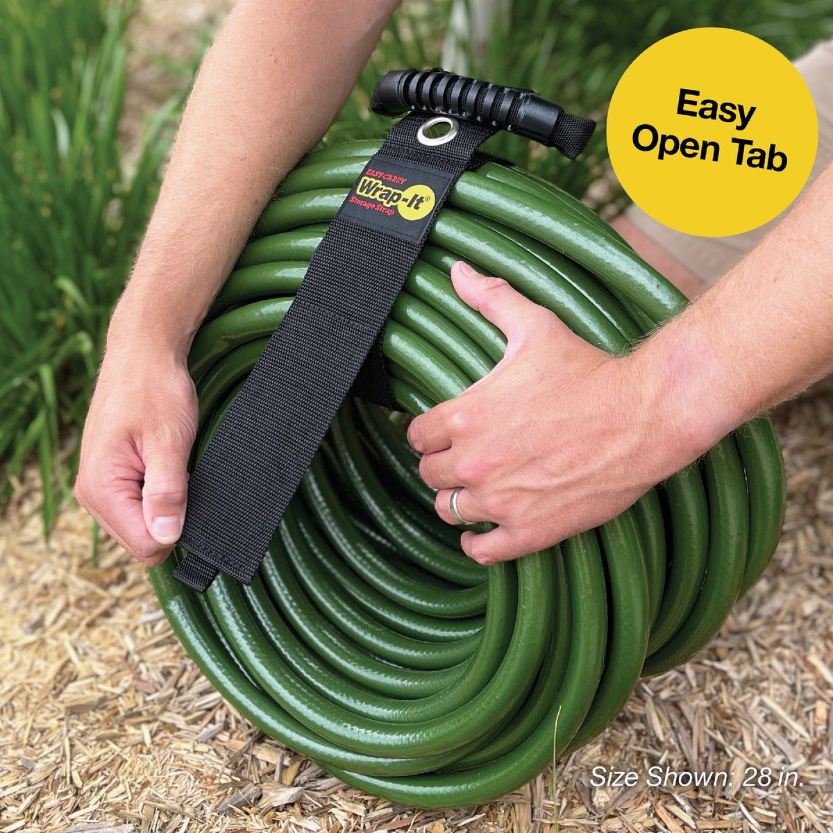 Wrap-It Storage Easy-Carry 28 In. Hook & Loop Carrying Strap with Handle Image 6