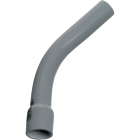 Carlon 1 In. Schedule 40 45 Deg Standard Radius Belled End PVC Elbow Image 1