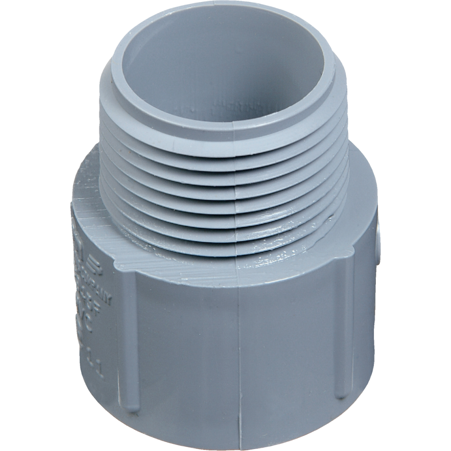 Carlon 2-1/2 In. Male Threaded & Socket Terminal Adapter Image 1