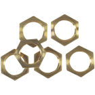 Westinghouse Brass Tapped 1/8 In. IP Lamp Fixture Lock Nut (6-Piece) Image 1