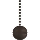 Westinghouse 12 In. Oil Rubbed Bronze Pull Chain with Decorative Ball Image 1