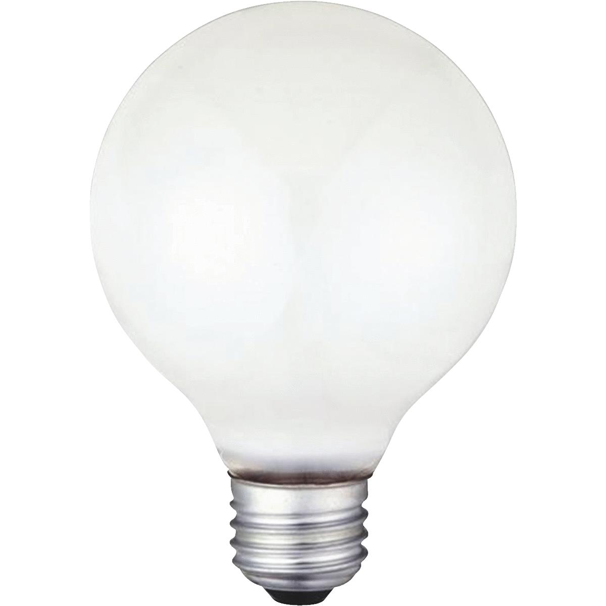 40W WHT GLOBE BULB