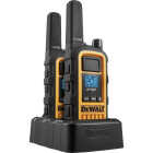 DEWALT 22-Channel 2W Heavy-Duty Jobsite FRS Walkie Talkie Image 1