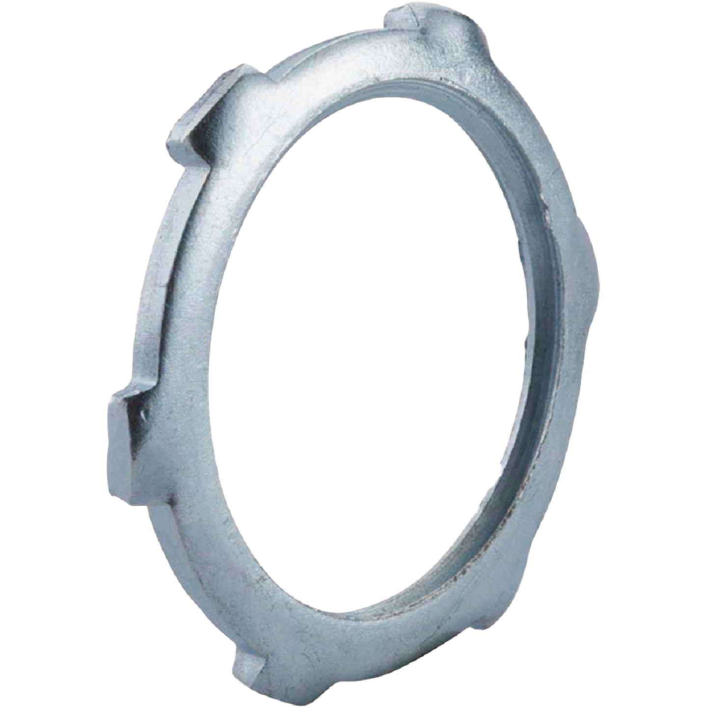 Halex 1/2 In. Rigid & IMC Steel Reversible Conduit Locknut (4-Pack) Image 1