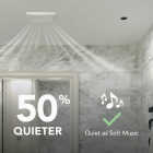 Broan Economy 50 CFM 2.0 Sones 120V Bath Exhaust Fan Image 2