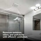 Broan Economy 50 CFM 2.0 Sones 120V Bath Exhaust Fan Image 4