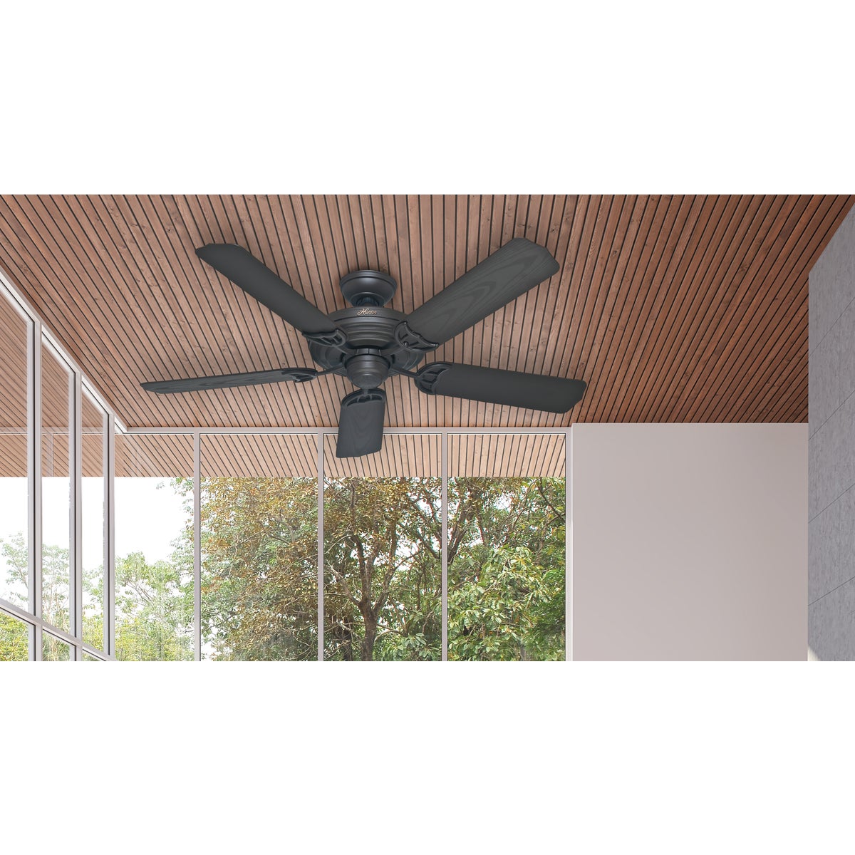 Hunter Sea Air Outdoor 52 In. New Bronze Wet Location Ceiling Fan Image 2
