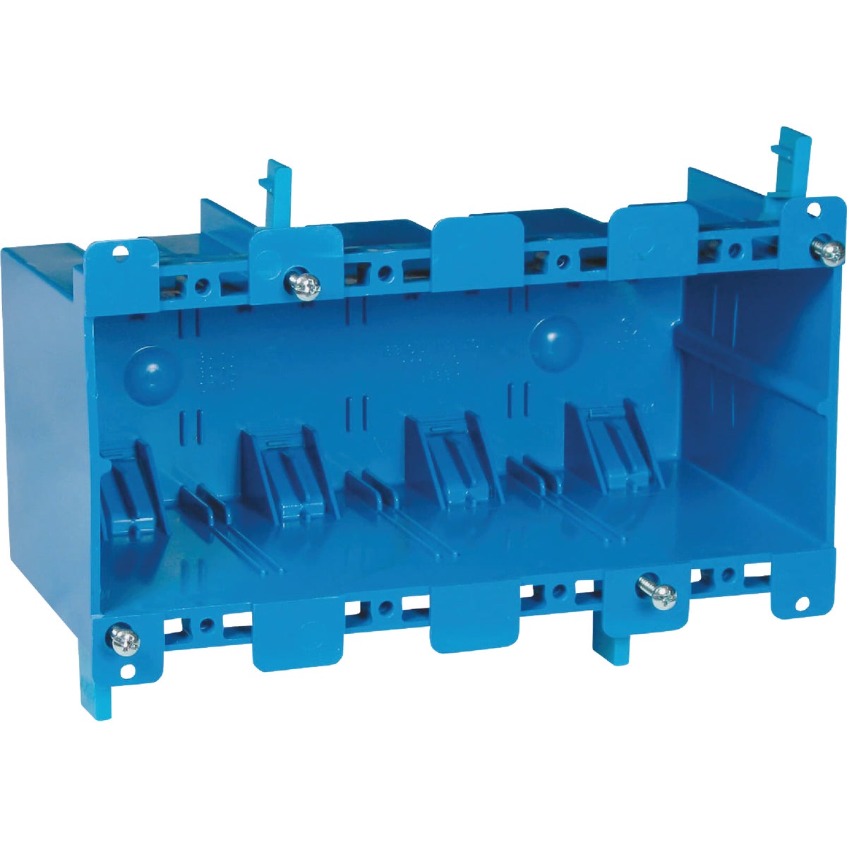 Carlon 4-Gang PVC Molded Old Work Wall Box Image 1