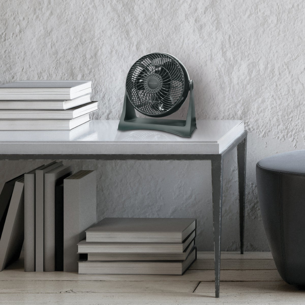 Denali Aire 8 In. 3-Speed Black High Velocity Turbo Fan Image 2