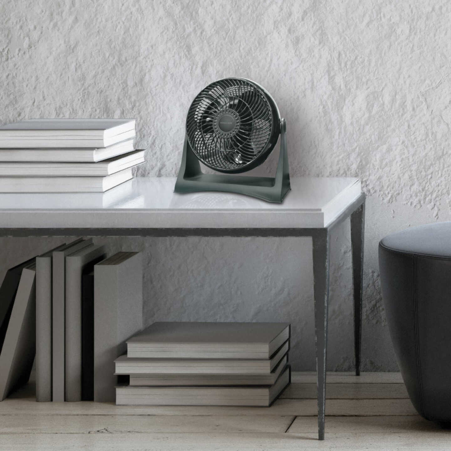 Denali Aire 8 In. 3-Speed Black High Velocity Turbo Fan Image 2