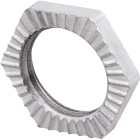 Steel City 3/8 In. Rigid & IMC Plated Steel Conduit Locknut (2-Pack) Image 1