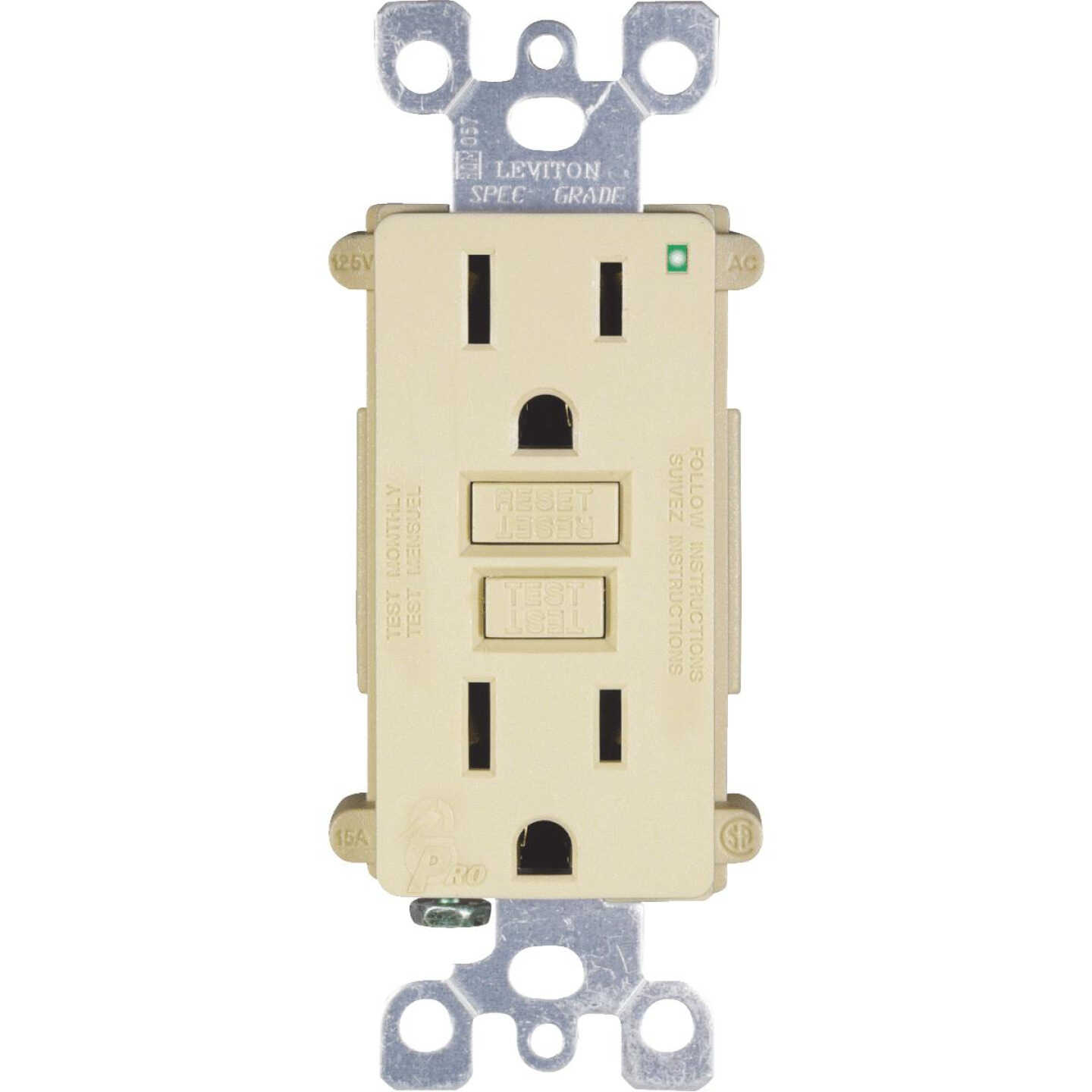 IVORY 3PACK 15A GFCI Image 1