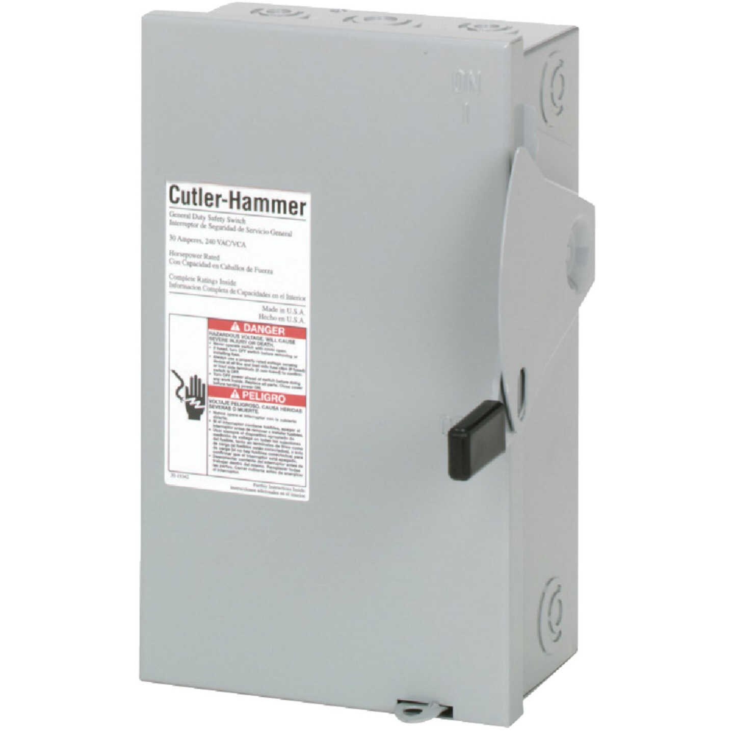 Eaton 30A DG Series Indoor General-Duty Safety Switch Image 1