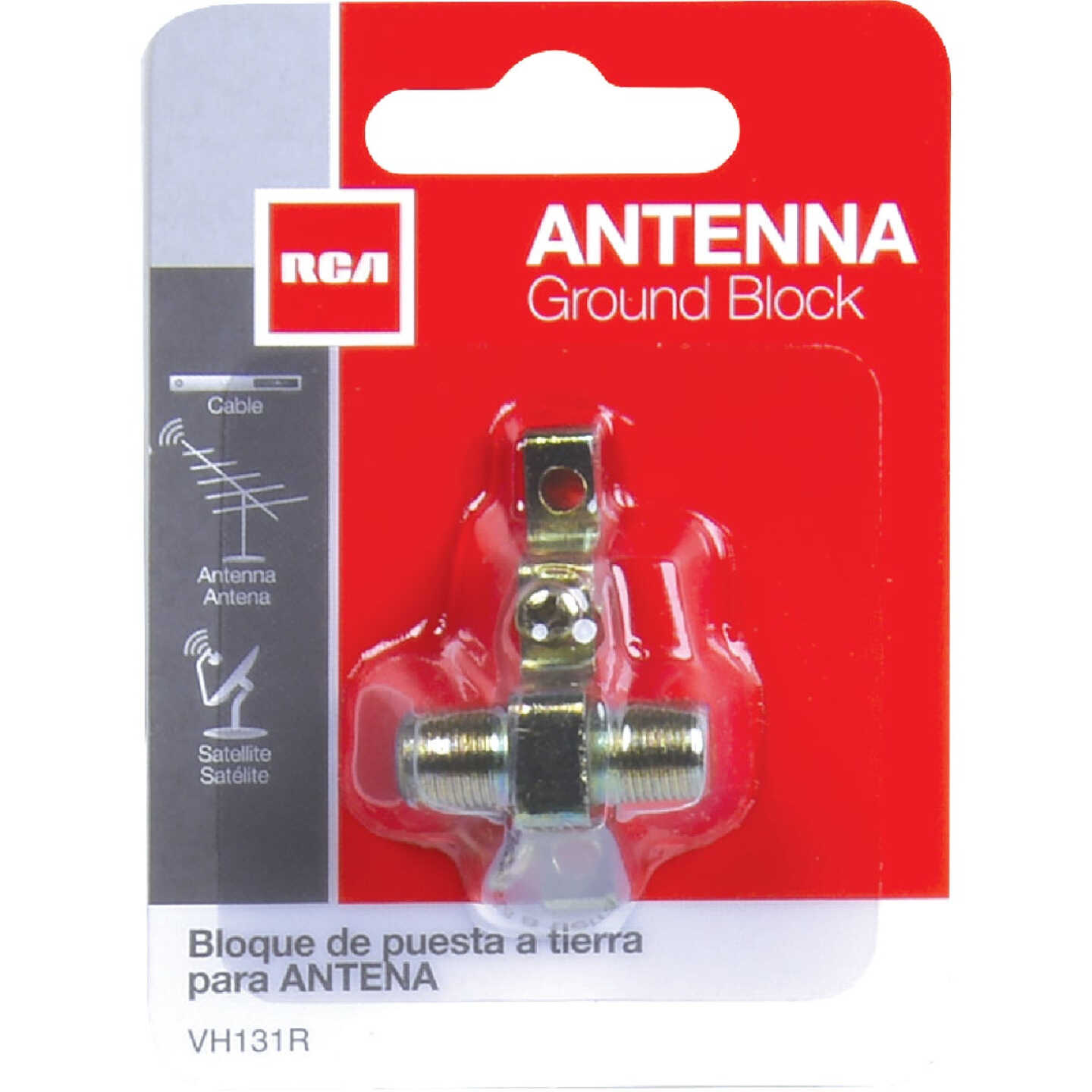 RCA Single Coax Satellite Ground Block Image 1