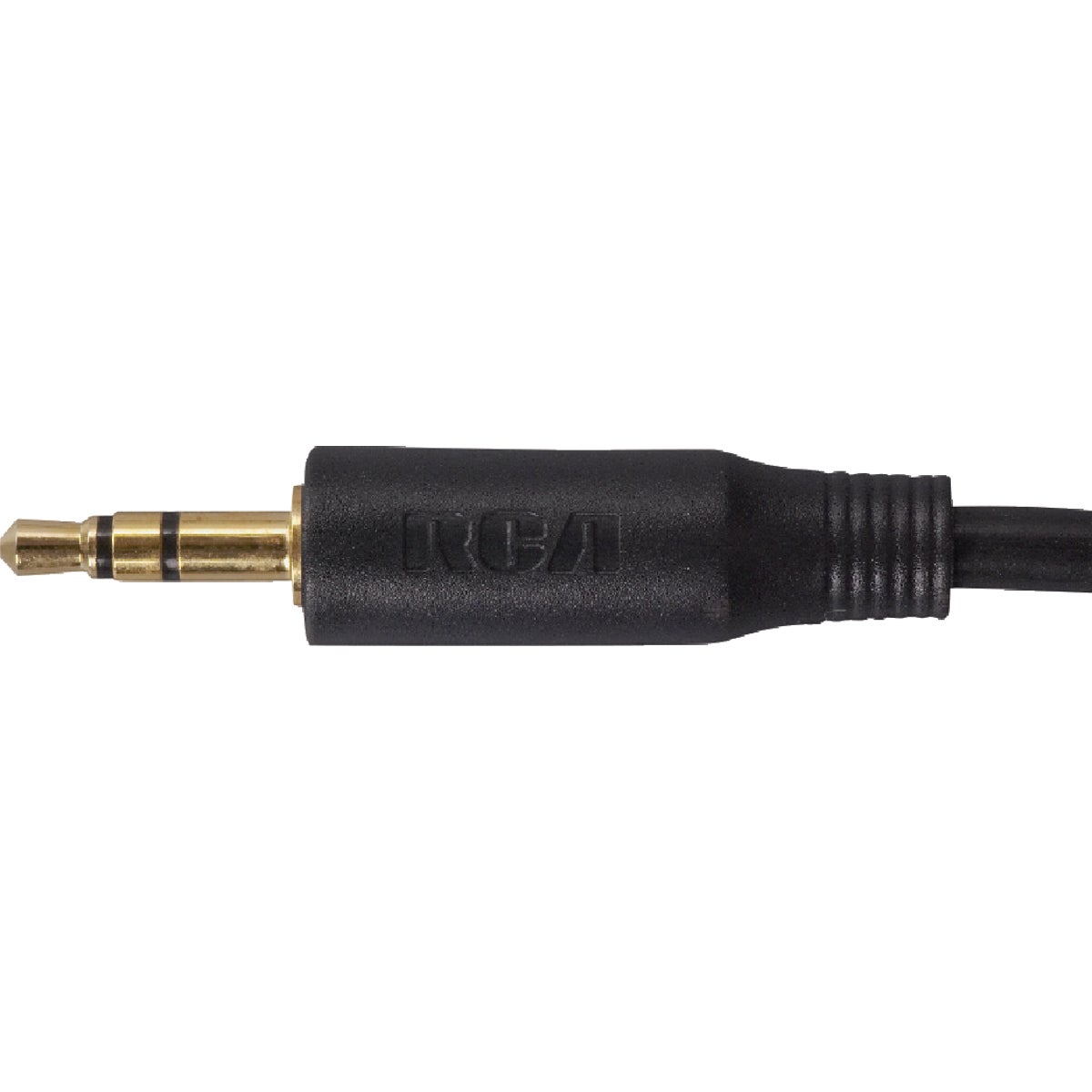 RCA 6 Ft. Black 3.5mm Extension Cable Audio Cable Image 2
