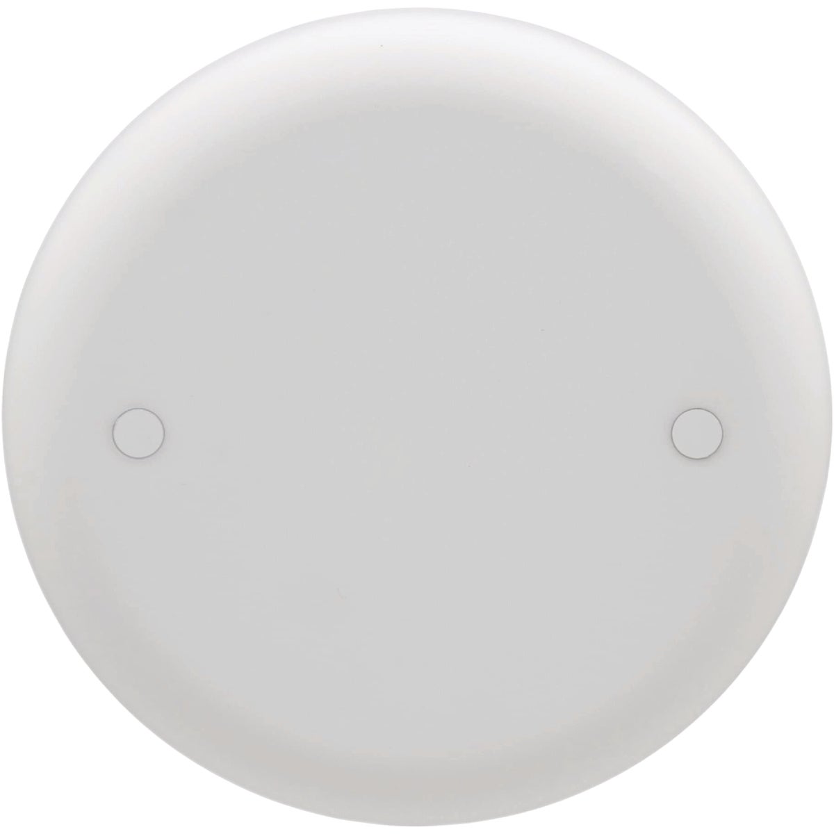 Carlon 4 In. Blank White Round Ceiling Box Cover