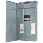 Square D Homeline 200A 8-Space 16-Circuit Raintight Main Breaker Plug-on Neutral Load Center with Feed-Through Lugs Image 1